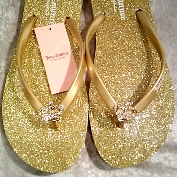 Juicy Couture Flip Flops - Picture 2 of 4